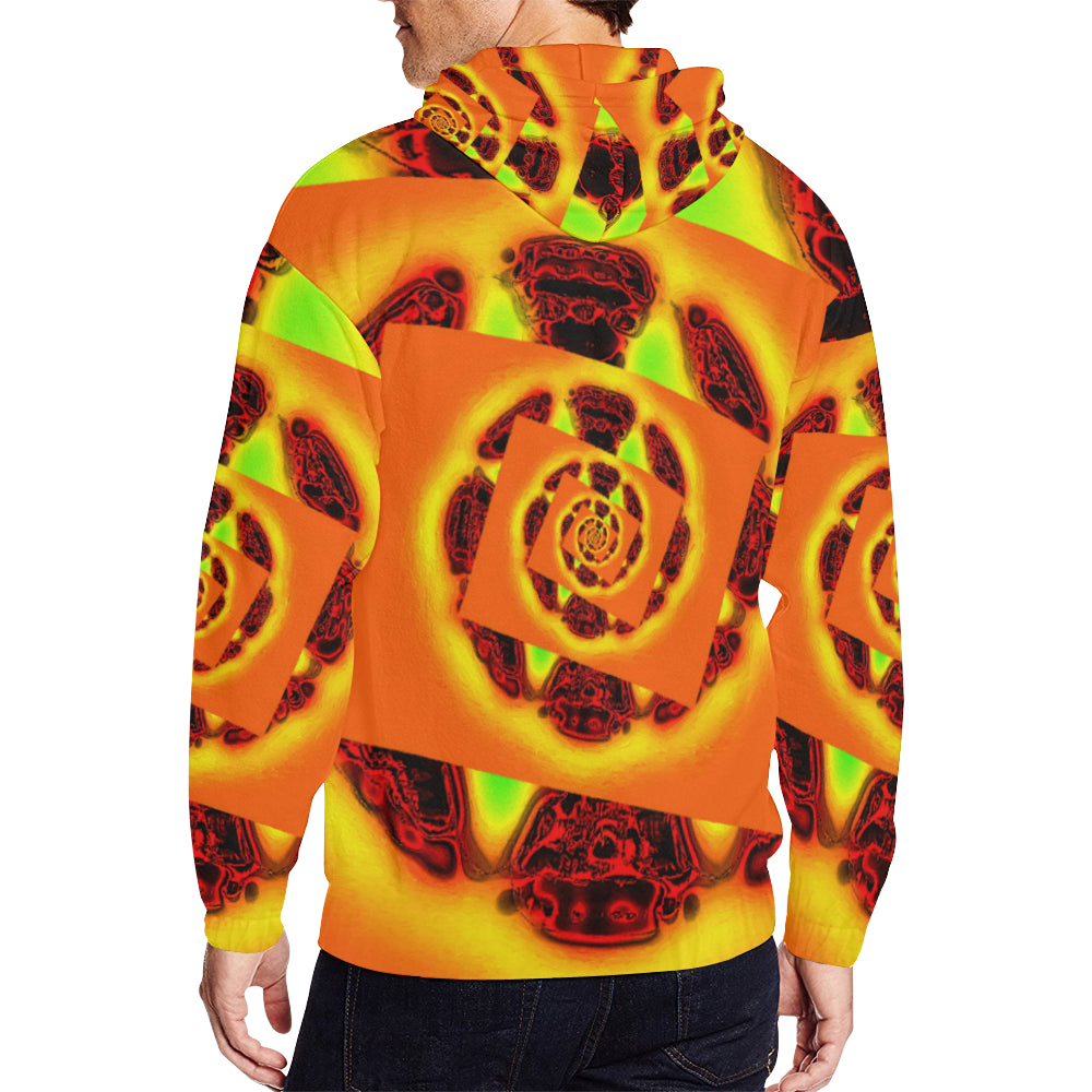 Dope Ronin Hoodie Men Orange